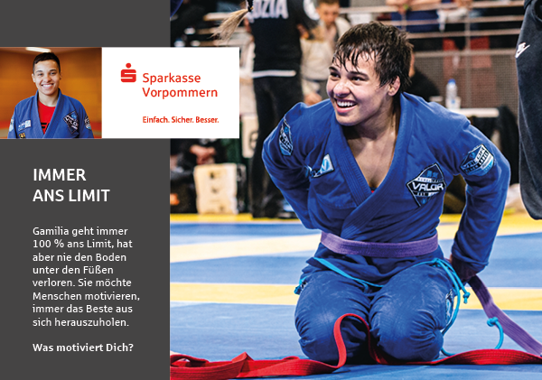 Gamila Kanew Brazilian Jiu-Jitsu Sparkasse Vorpommern